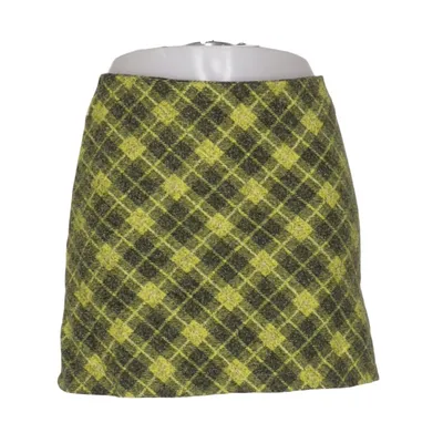 Nederdel (Gul, Sort) fra Zara Woman Elastan, Polyester