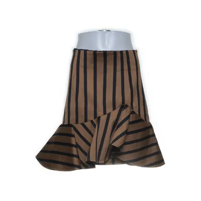 Jupe (Marron, Noir) de Dorothee Schumacher Coton, Polyester