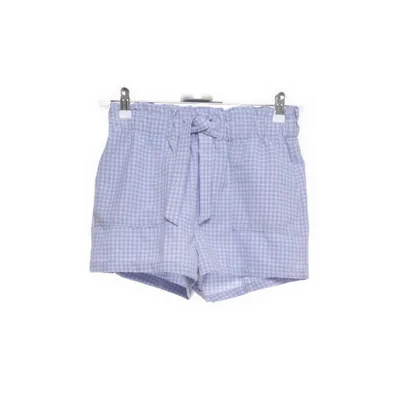 Short (Bleu, Blanc) de H&M Élasthane, Polyester