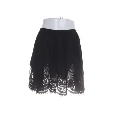Nederdel (Sort) fra RAVN Nylon, Silke