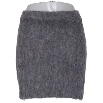 Kjol (Grå) från Studio Stockholm Alpackaull, Elastan, Polyamid