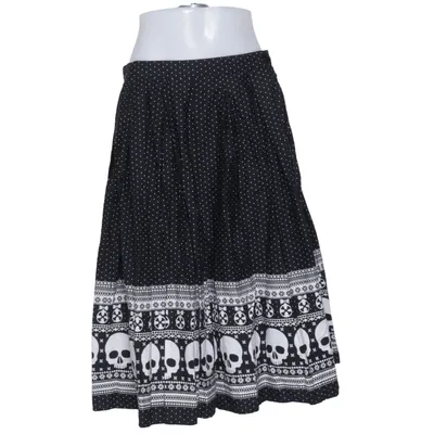 Jupe (Noir, Blanc) de Hell Bunny Coton