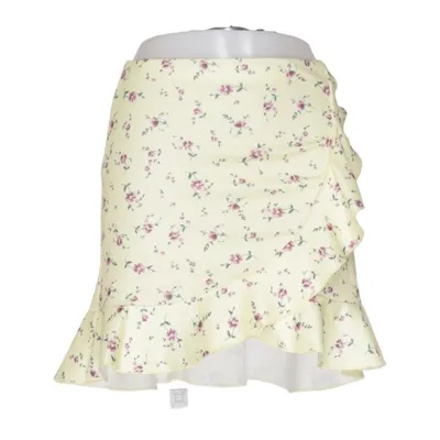 Omlottkjol (Gul, Flerfärgad) från NLY One Elastan, Polyester