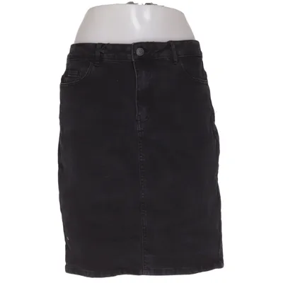 Jeansnederdel (Sort) fra Vero Moda Denim Økologisk bomuld