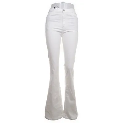 Jeans (Vit) från Massimo Dutti Bomull, Polyester