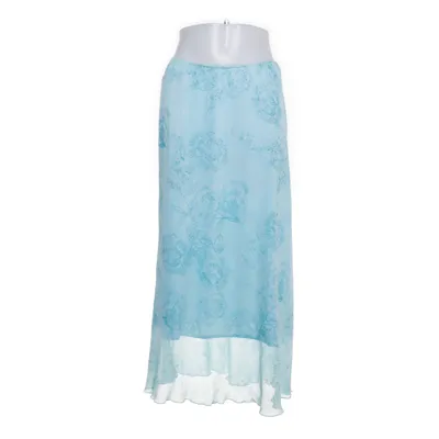 Långkjol (Blå, Vit) från Time Polyester