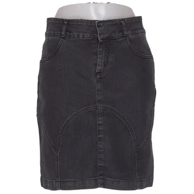Jupe en jean (Gris) de Ichi Jeans Coton, Élasthane, Polyester