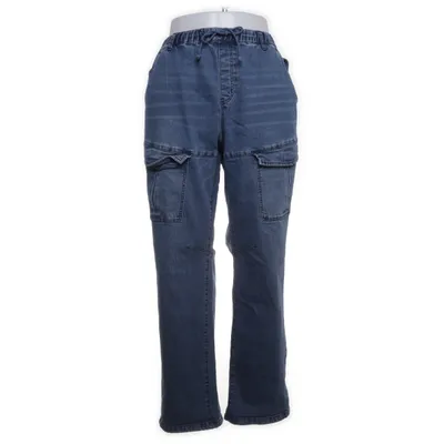 Cargo pants (Blue) from Roger Kent Cotton, Elastane, Polyester