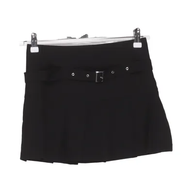 Rock (Schwarz) von Bershka Elasthan, Polyester, Viskose