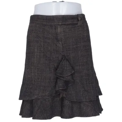 Jupe (Marron) de United Colors of Benetton Élasthane, Polyamide, Viscose, Laine