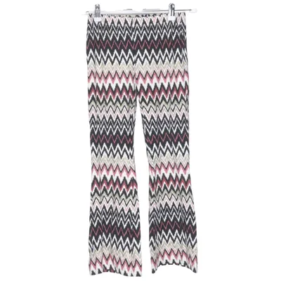 Broek (Zwart, Wit, Meerkleurig) van Lindex Kids Elastaan, Viscose