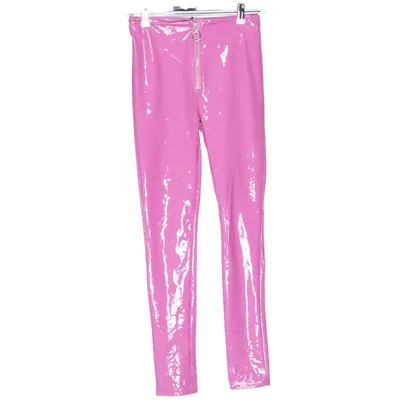 Vinyl pants (Pink) from Parisian Elastane, Polyester, Polyurethane