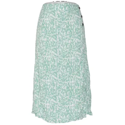Skirt (Green, White) from Esmara