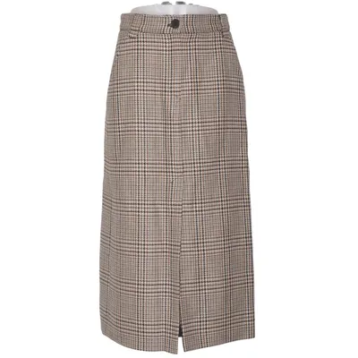 Nederdel (Beige, Brun, Sort) fra Windsor Acetat, Polyester, Uld