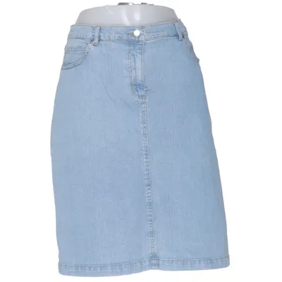 Jupe en jean (Bleu) de Soda Coton, Élasthane
