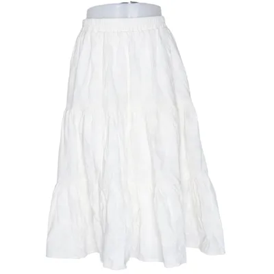 Maxi rok (Wit) van Zhang Katoen, Polyester