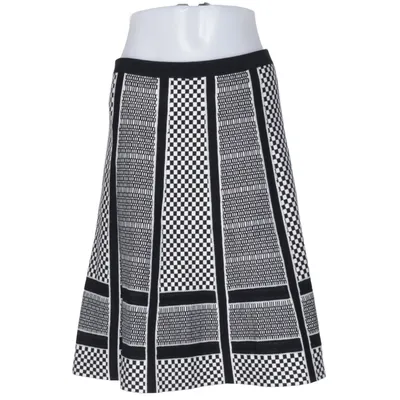 Jupe (Noir, Blanc) de Spense Acrylique, Polyamide, Viscose