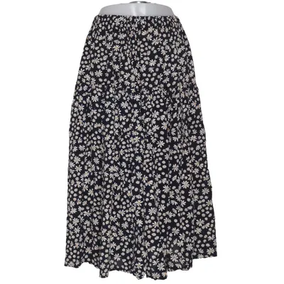 Jupe longue (Noir, Blanc, Jaune) de Usha
