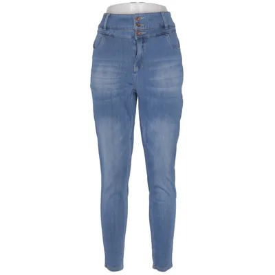 Jeans (Blå) från Halara Bomull, Elastan, Polyester