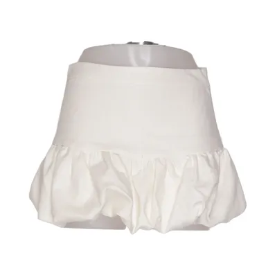Skirt (White) from Zara Cotton, Linen
