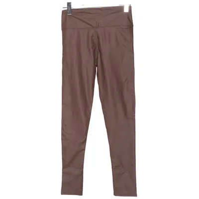 Legging (Marron) de Yu & Me Élasthane, Polyamide, Polyuréthane