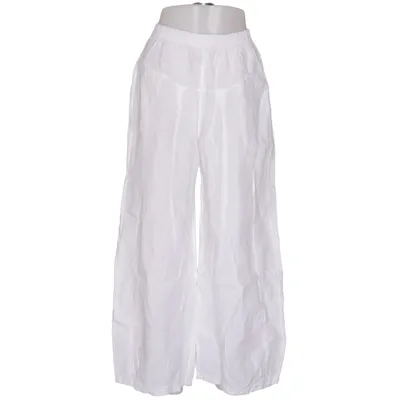 Pantalon patte d'éléphant (Blanc) de Silk Road