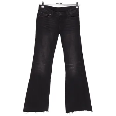 Spijkerbroek (Nova Low Slim Bootcut Jeans) van Weekday Katoen