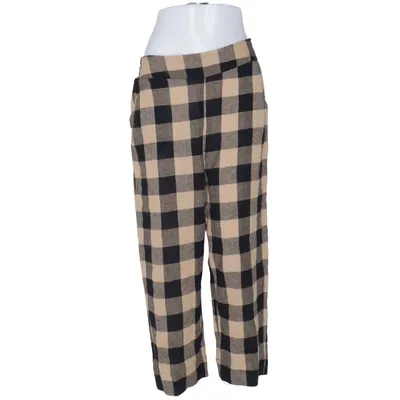 Pants (Beige, Black) from Masai Cotton, Linen, Viscose
