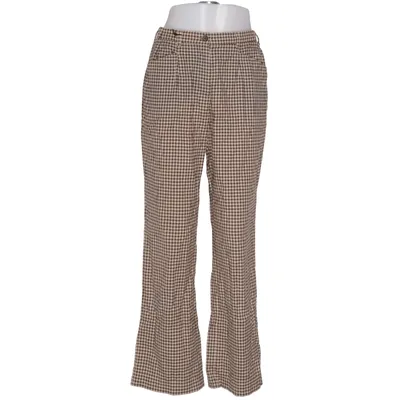 Broek (Bruin, Beige) van Golfino Acetaat, Katoen, Elastaan, Wol