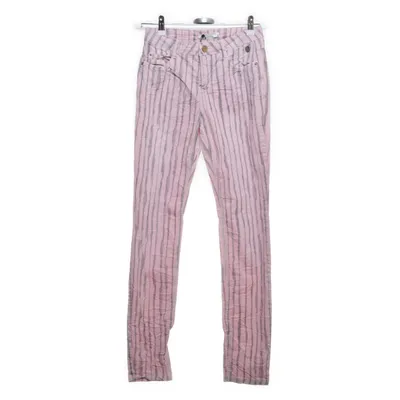 Broek (Roze, Grijs) van Summum Woman Katoen, Elastaan