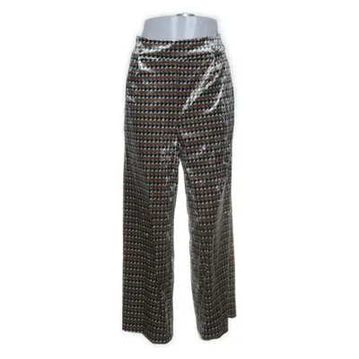 Palazzobyxor (Brun, Vit, Grön) från Axel Elastan, Polyester