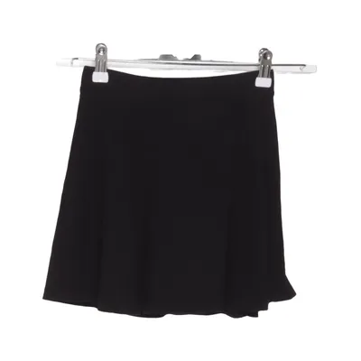 Jupe (Noir) de H&M Basic Coton, Élasthane