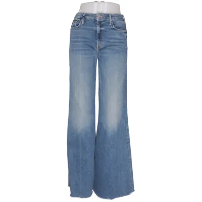 Jeans (Blå) från Mother Bomull, Elastan, Modal, Polyester