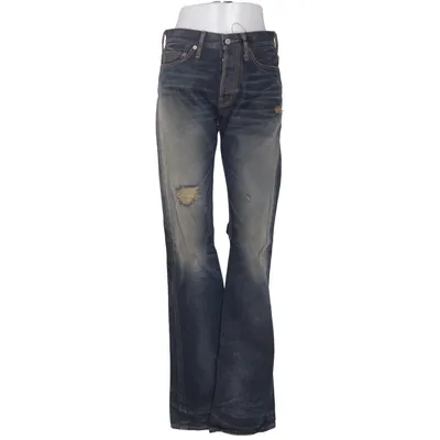Spijkerbroek (Black Trafalgar) van Acne Studios Katoen, Leer