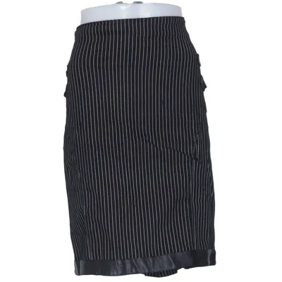 Skirt (Black, White) from Spin Doctor Cotton, Elastane