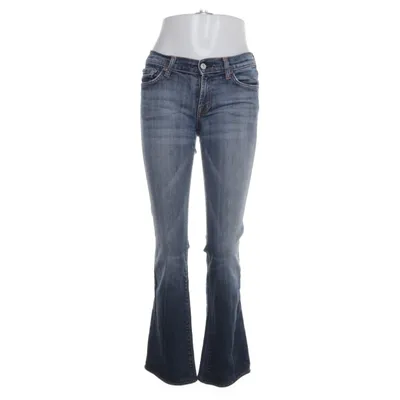 Jeans (Blå) från 7 for All Mankind Bomull, Elastan