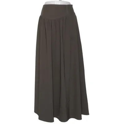 Maxi skirt (Green) from Scarlet Darkness Elastane, Polyester, Viscose