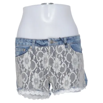 Jeans Shorts (Blau, Weiß) von Eight 2 Nine Baumwolle, Elasthan, Polyester