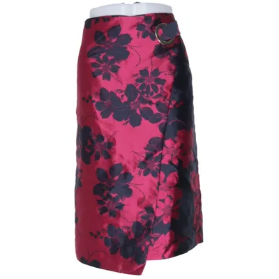 Jupe (Rouge, Bleu, Multicolore) de 123 Polyester, Soie