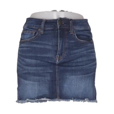 Jeanskjol (Blå) från American Outfitters Bomull, Elastan, Polyester
