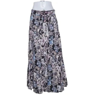 Långkjol (Svart, Blå, Flerfärgad) från Borboleta Elastan, Polyester