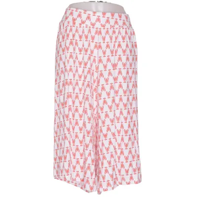 Pyjamasshorts (Vit, Röd) från Ulla Popken Elastan, Viskos