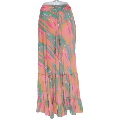 Jupe longue (Rose, Vert, Bleu, Multicolore) de Gold & Silver Viscose