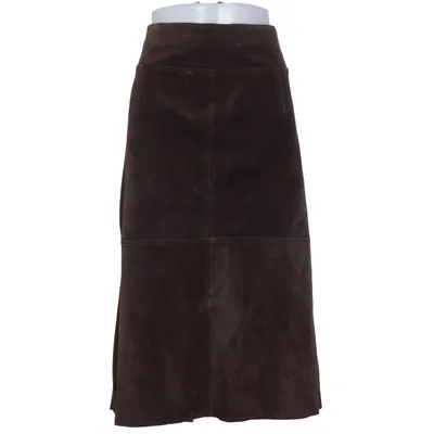 Leren rok (Bruin) van M&S Mode Leer