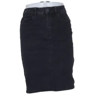 Jeansnederdel (Grå) fra Vero Moda Denim Økologisk bomuld, Polyester