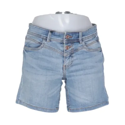 Denim shorts (Blauw) van Promod