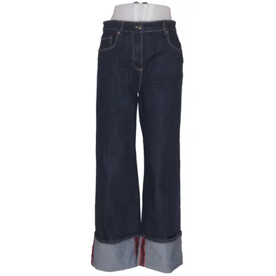 Jean (Bleu, Gris) de Luisa Spagnoli Coton, Élasthane
