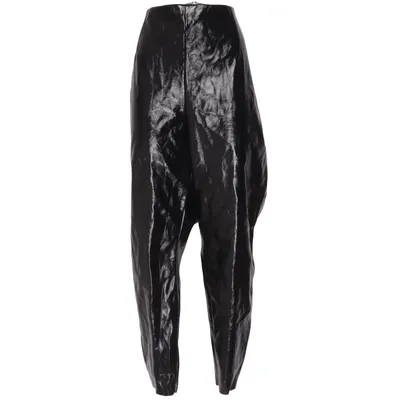 Vinyl broek (Zwart) van ASOS Polyester, Polyurethaan