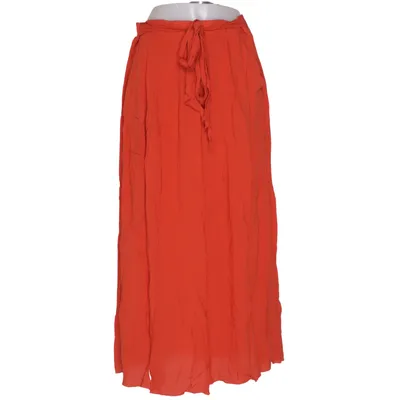 Långkjol (Orange) från DKNY Pure Bomull, Lyocell, Viskos