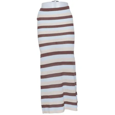 Maxi nederdel (Blå, Brun, Beige) fra Seven Wonders Akryl, Bomuld